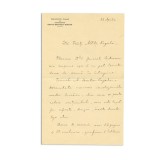 General Pavel Theodorescu, scrisoare olografă pentru principele Carol