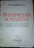 P. P. Panaitescu - Interpretari romanesti (1947)