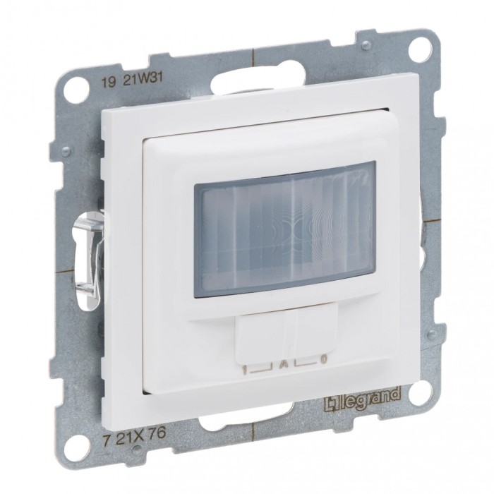 Intrerupator cu senzor de miscare Legrand Suno alb 721176