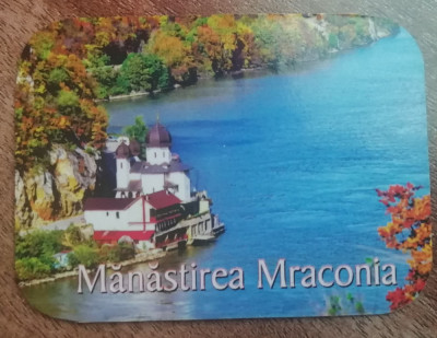 M3 C3 - Magnet frigider - tematica turism - Manastirea Marconia - Romania 42 foto