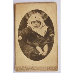 CDV Atelier Romania Iasi Jassy Jasy Nestor Heck - Copil cu basma