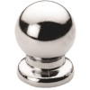 Buton Mobila Metalic Cromat OZS-2051 Rotund 25mm - Maner Aplicat Mobilier Living