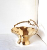 Studio Art: Cosulet bomboniera, alama masivă placată cu aur 1920-1930, hand made