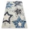 Covor PETIT STARS stele albastru, 140x190 cm