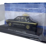 Macheta Dacia 1978 Renault 12 Alpine Noir &amp; or, negru