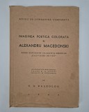 Carte Veche V.G. Paleolog: Imagina Poetica la A. Macedonski, 76 Pagini - Bibliofilie