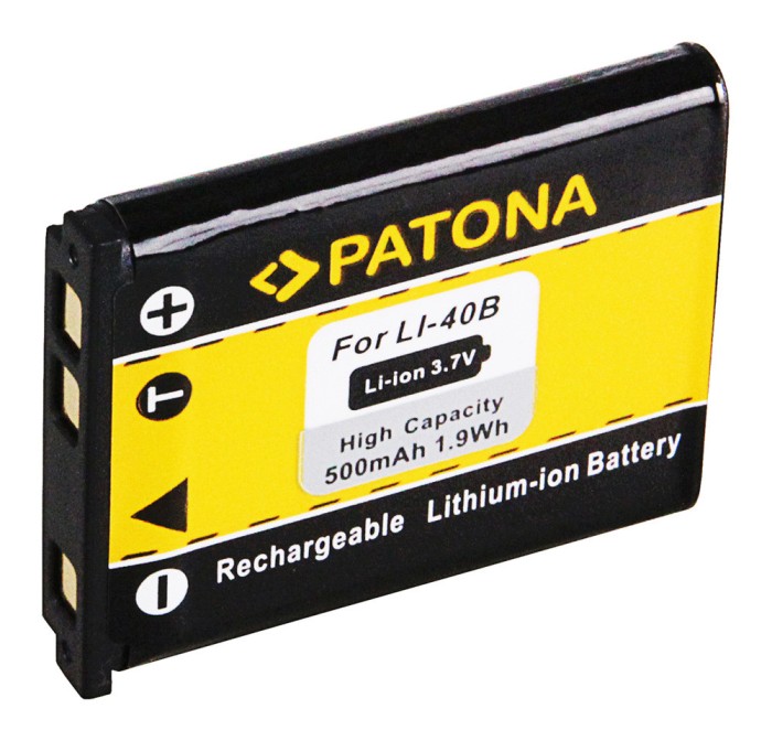 Acumulator tip Olympus Li-40B Patona - 1031