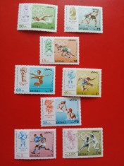 DUBAI, SPORT MEXIC - SERIE COMPLETĂ MNH foto