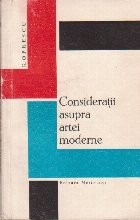 Consideratii asupra artei moderne foto