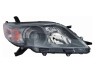 Far TOYOTA SIENNA, 01.2010-08.2017, model : SE, partea dreapta, Type= USA; H11+HB3+PY27/7W; manual; negru; halogen,