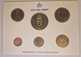 Set Monede Monetarie Danemarca, 1985, 6 monede