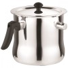 Oala Lapte Bohmann 3L Inox cu Capac Fluier - Fierbere Fara Lipire, Compatibila Diverse Plite