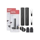 Deschizător de sticle de vin electric portabil MD700, ideal pentru reuniuni de familie, baruri și cadouri (Pachet