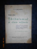 N. N. MATHEESCU - TARANISMUL SI CLASA MIJLOCIE (1937, cu autograful autorului)