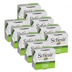 Schesir dog pui in gelatina 10 x 150 g foto
