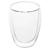 Set 2 pahare pentru latte macchiato ETA 4181 93020, 350 ml, pereti dubli din sticla borosilicata