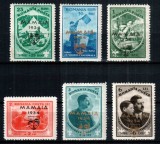 Romania 1934, LP 107, Jamboreea Nationala Mamaia (supratipar), seria, MNH!