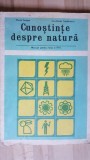 Cunostinte despre natura. Manual pentru clasa a 4-a - Maria Soigan, Constanta Teodorescu