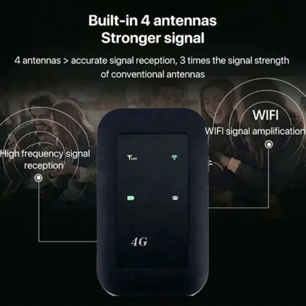 Leziter Router WiFi fara fir EasyNet Mobalis Homvera