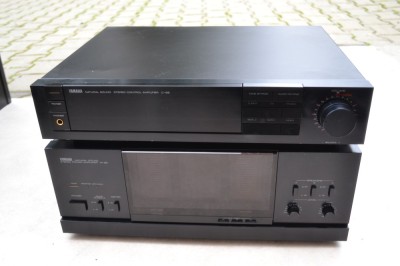 Amplificator Putere Yamaha M 65 si Preamplificator Yamaha C 65 foto