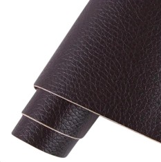 Rola din Piele Ecologica, Culoare Wenge Pentru Reconditionare si Retapitare Canapea, Scaun, Interior Auto, Autoadeziv Puternic, Usor de Aplicat Dimens foto
