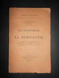 A. Vincent - Les instituteurs et la democratie (1912, necesita relegare)