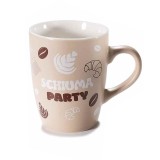 Cumpara ieftin Cana portelan multicolor in cutie cadou Coffee II &Oslash; 8 cm x 10,5 H, 300 ml