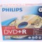 Lot 5 bucati Philips DVD+R 16x 4.7 LightScribe Light Scribe in carcase sigilate