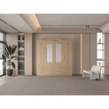 Dulap ZQW-009MDF - 4U 6S, 200x50x200 cm