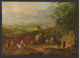 CPIB 22477 - CARTE POSTALA - JAN BREUGHEL - PEISAJ CU CARUTE