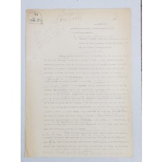GEO BOGZA - REPRESIUNI SANGEROASE - ARTICOL PENTRU ZIAR , DACTILOGRAFIAT , CU CORECTURILE, MODIFICARILE SI ADAUGIRILE OLOGRAFE ALE AUTORULUI , 19