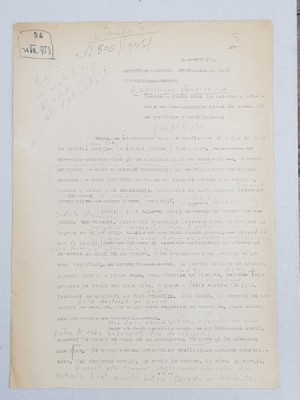 GEO BOGZA - REPRESIUNI SANGEROASE - ARTICOL PENTRU ZIAR , DACTILOGRAFIAT , CU CORECTURILE, MODIFICARILE SI ADAUGIRILE OLOGRAFE ALE AUTORULUI , 19 foto