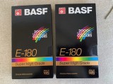 Lot 2 Casete Video BASF Super High Grade E 180 - ca NOI