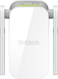 RANGE EXTENDER D-LINK wireless 1200Mbps, 1 port 10/100Mbps, 2 antene externe, dual band AC1200, 2.4GHz &amp;amp; 5GHz, &quot;DAP-1610&quot; (timbru verde 2 lei)
