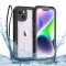 Husa impermeabila iPhone 14 ShellBox Waterproof IP68, negru