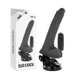 Basecock-Vibrator Realist cu Testicule și Telecomandă 20 cm