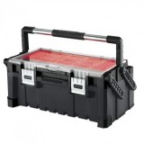 Organizator Keter Cantilever Tool Box 22, dimensiune 56x31x24 cm, 26 L