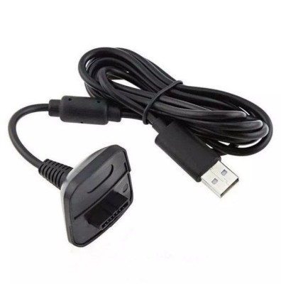 Cablu incarcare Controller Xbox 360 - Negru - EAN: 7890155744569 foto
