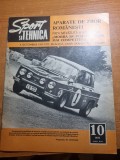 sport si tehnica octombrie 1971-aparate de zbor romanesto,mobra 50,henri coanda