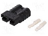 Conector alimentare DC, 0,6kV, 2 pini, seria SB&reg; 50, {{Dimensiune pin}}. ANDERSON POWER PRODUCTS - 6331G4