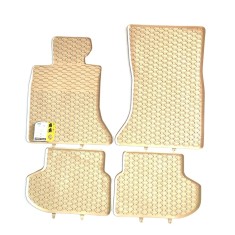 Covorase cauciuc bej/crem BMW S5 F10/F11 2010-2017