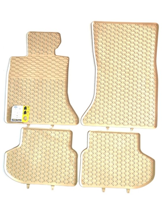 Covorase cauciuc bej/crem BMW S5 F10/F11 2010-2017