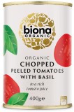 Rosii Decojite si Maruntite cu Busuioc Bio 400 grame Biona, Biona Organic