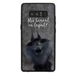 Husa samsung s8 plus multicolor mesaj lup, Flippy