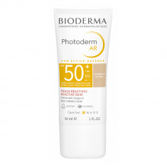 Crema de fata cu protectie solara Photoderm AR, SPF50+, 30 ml, Bioderma