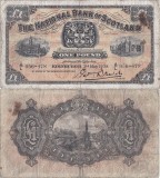 1938 (3 V), 1 pound (P-257a.8 ) - Scoția!