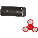 Albrecht MAX-treme Bluetooth Speaker Kit and Spinner PNI Speedy Red LED Speaker