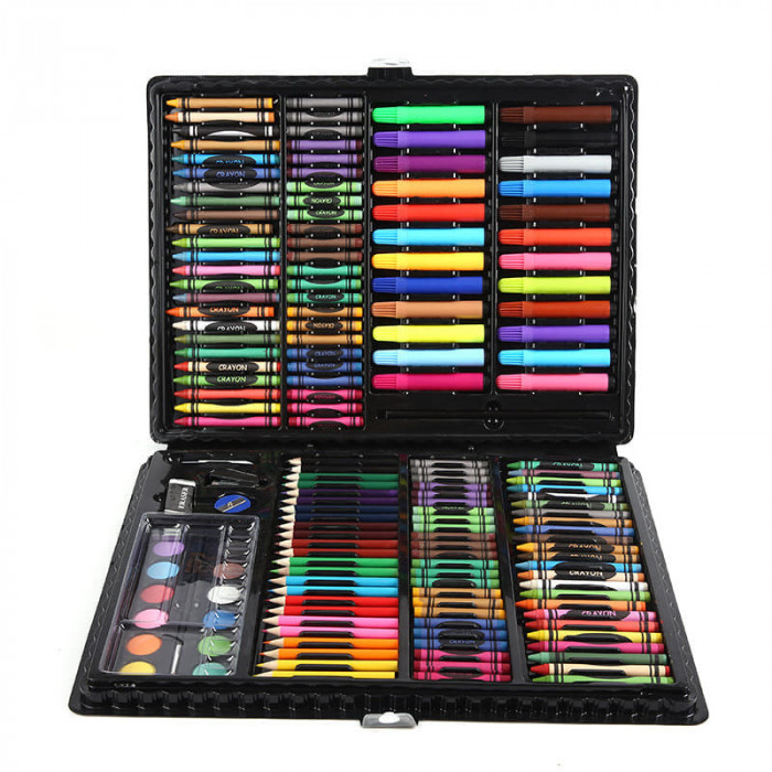 Set Complet pentru Desenat si Pictat, 168 de Elemente, multicolor