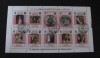 Bloc Filatelie Yemen 1969 &ndash; &quot;5th Anniversary Imam&#039;s Mission to Pope Paul VI&quot;, 10 Timbre Obliterate, Stampilat