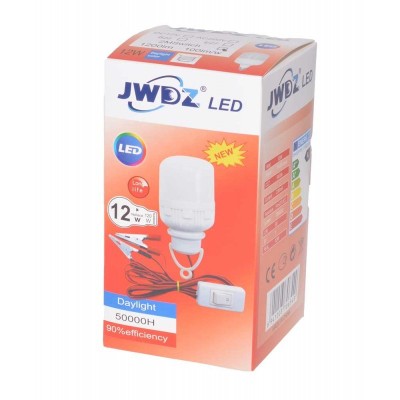 Bec 12V cu Led 12W / Clesti + Intrerupator foto